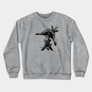 Angry french man Crewneck Sweatshirt